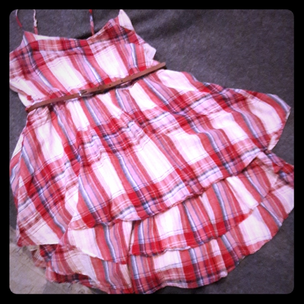 Patterson j Kincaid size s plaid summer dress